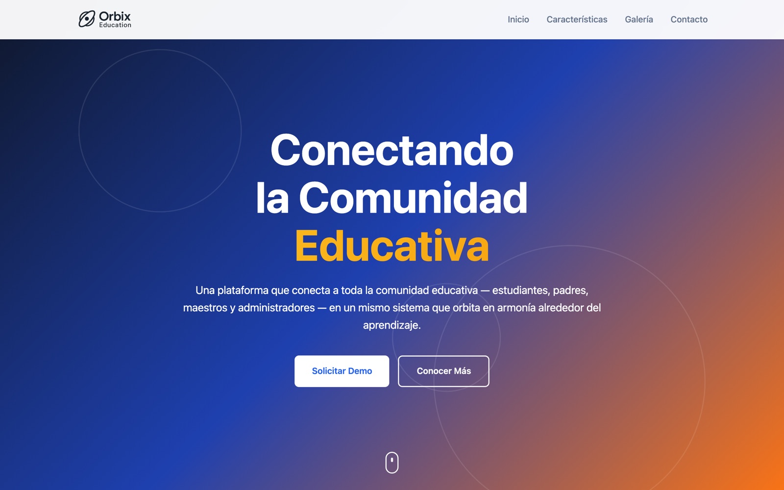 Orbix Education website